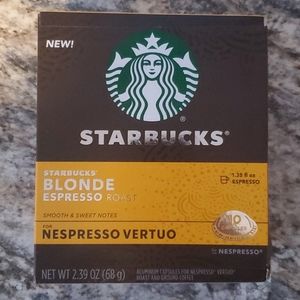 Starbucks Nespresso Vertuo Blonde Roast Espresso